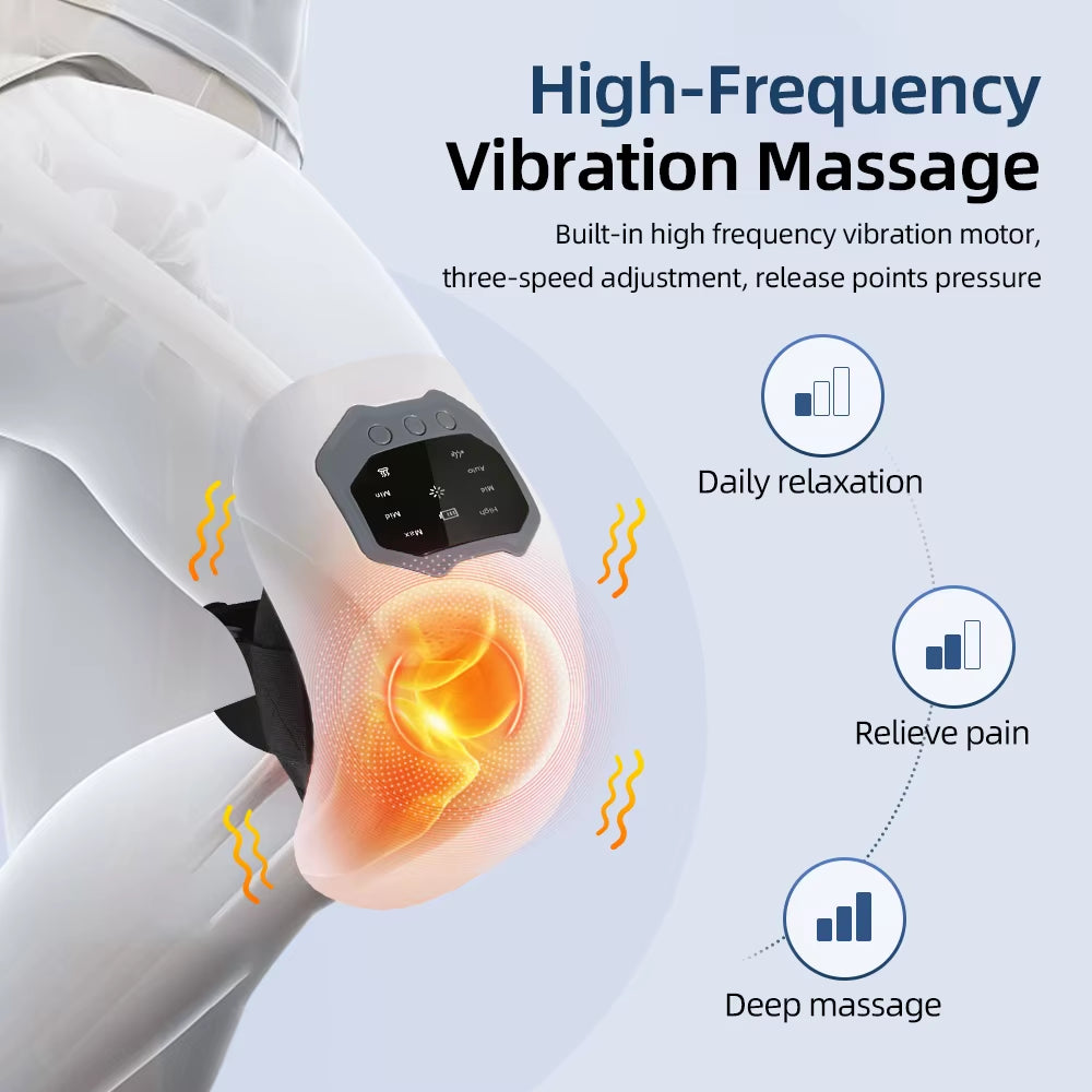 Revolutionary Smart Multi-Joint Recovery Massager with Infrared Heat and Vibration Therapy for Enhanced Joint Support